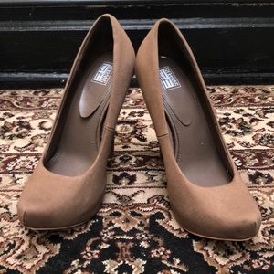 Brown Platform Pump Heels